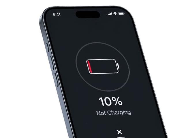 Mobile phone charging port and cable